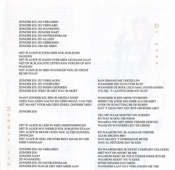 Marco Borsato : Als Geen Ander (CD, Album)