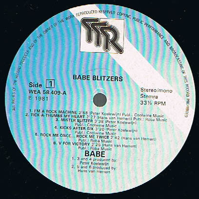 Babe (2) : Blitzers (LP, Album)