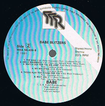 Babe (2) : Blitzers (LP, Album)