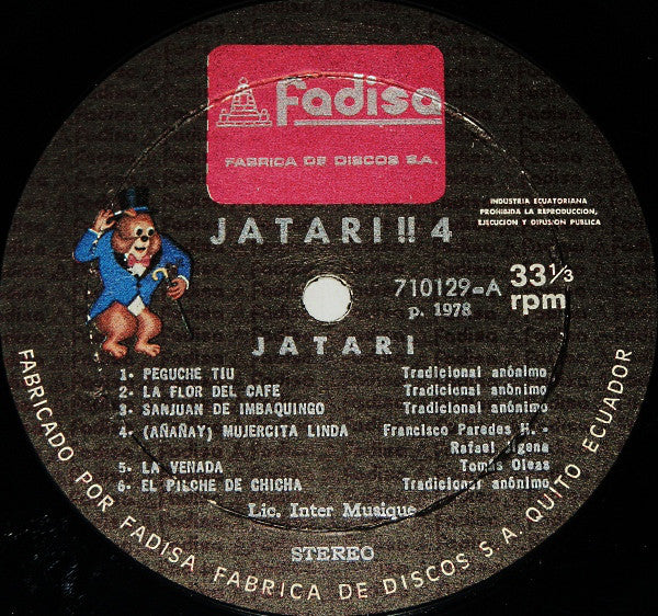 Jatari : Jatari!! 4 (LP, Comp)