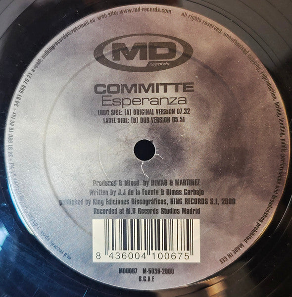 Committee : Esperanza (12")