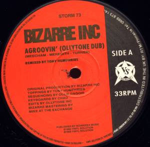 Bizarre Inc : Agroovin' (12")