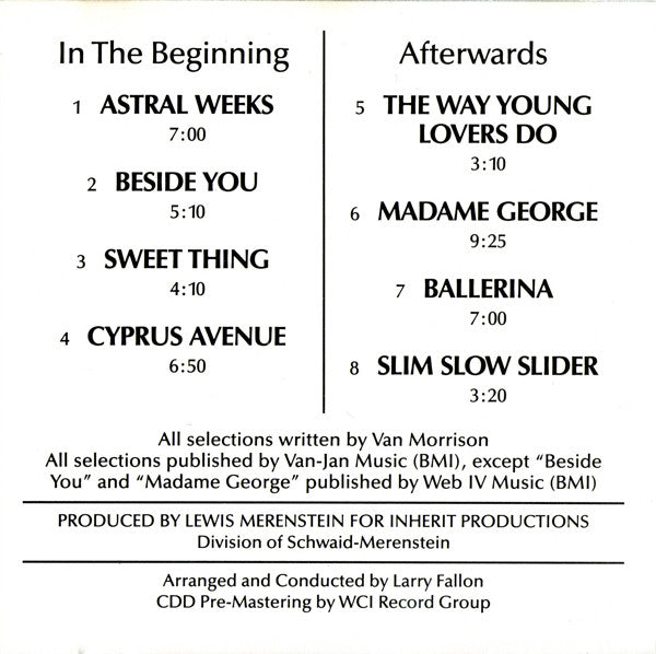 Van Morrison : Astral Weeks (CD, Album, RE)