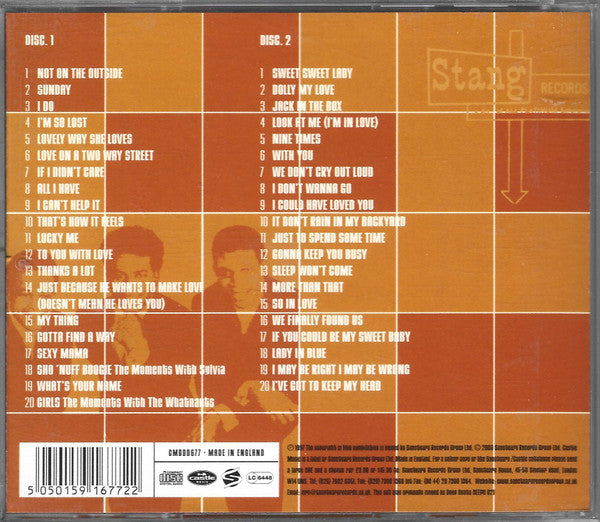 The Moments : Love On A Two Way Street (The All Platinum Anthology) (2xCD, Comp, RE)