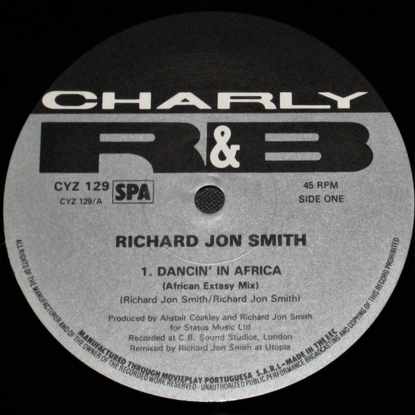 Richard Jon Smith : Dancin' In Africa (12", Single)
