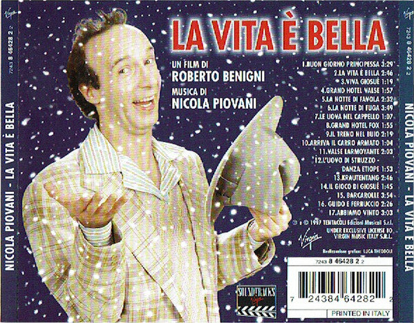 Nicola Piovani : La Vita È Bella (CD, Album)