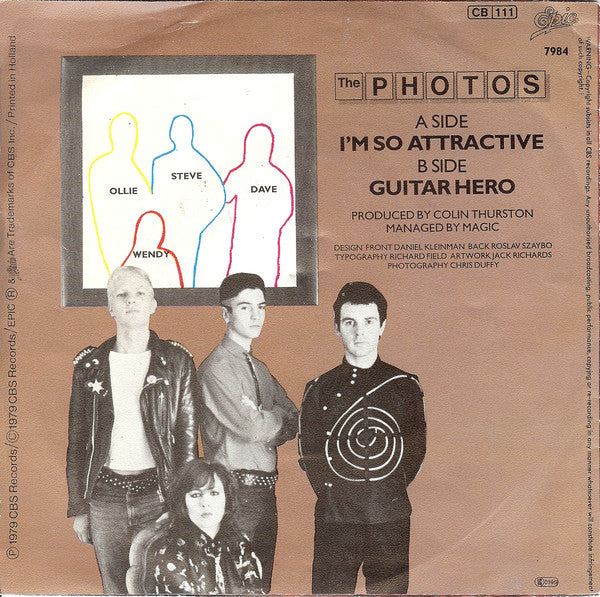 The Photos : I'm So Attractive (7", Single)