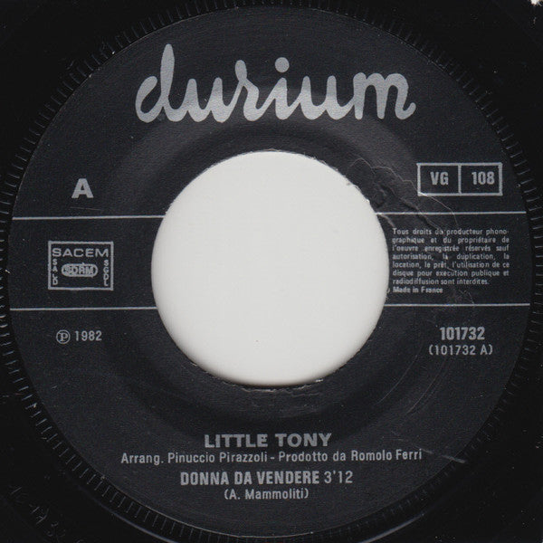 Little Tony : Donna Da Vendere (7", Single)