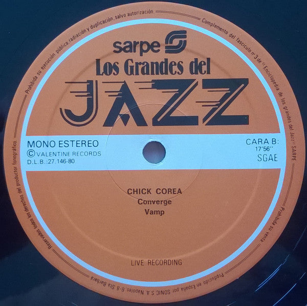 Chick Corea And Woody Shaw, Hubert Laws, Bennie Maupin, Dave Holland, Horacee Arnold : Los Grandes Del Jazz 3 (LP, Comp)