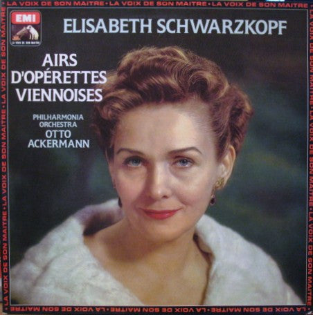 Elisabeth Schwarzkopf / Philharmonia Orchestra / Otto Ackermann : Airs D'Opérettes Viennoises (LP, RE, Gat)