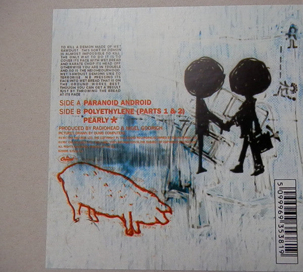 Radiohead : Paranoid Android (12", EP, RE)