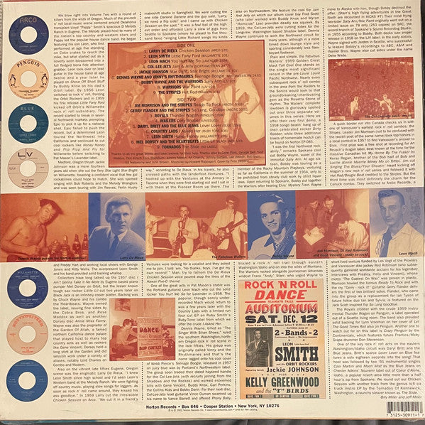 Various : Chicken Session - Early Northwest Rockers And Instrumentals Vol.2 (LP, Comp)