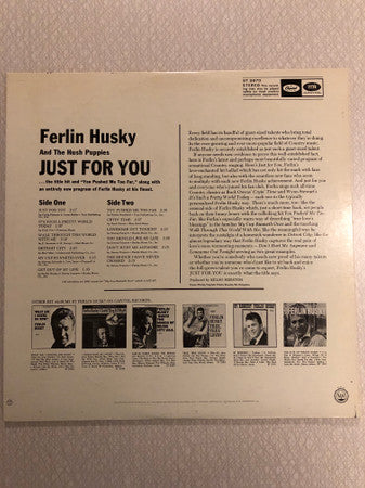 Ferlin Husky & His Hush Puppies : Just For You (LP, Album)
