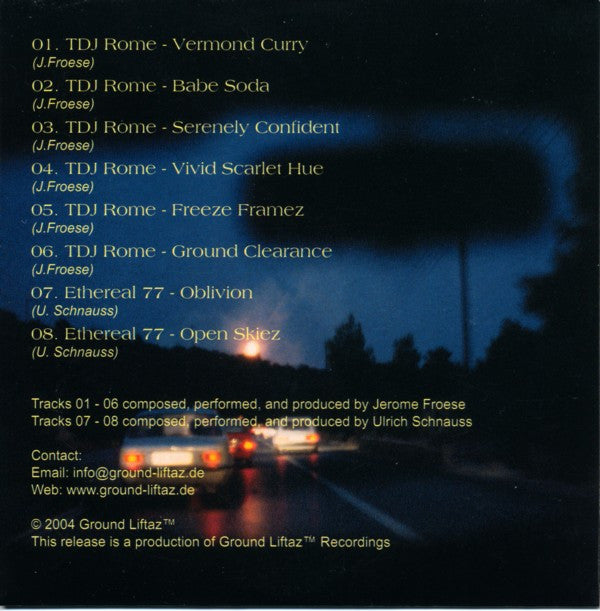 TDJ Rome, Ethereal 77 : Unpleasant Poems - A Compilation (CD, Comp)