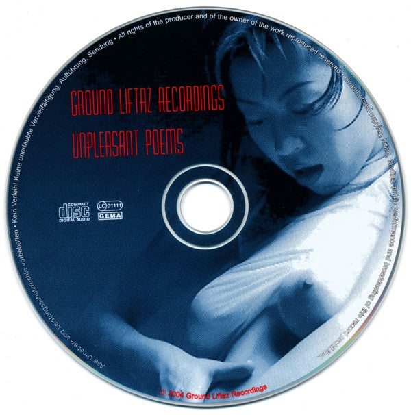 TDJ Rome, Ethereal 77 : Unpleasant Poems - A Compilation (CD, Comp)