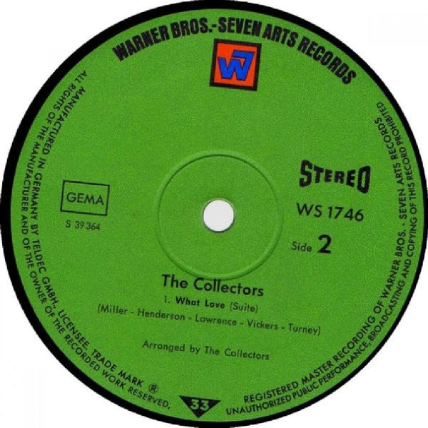The Collectors (4) : The Collectors (LP, Album)