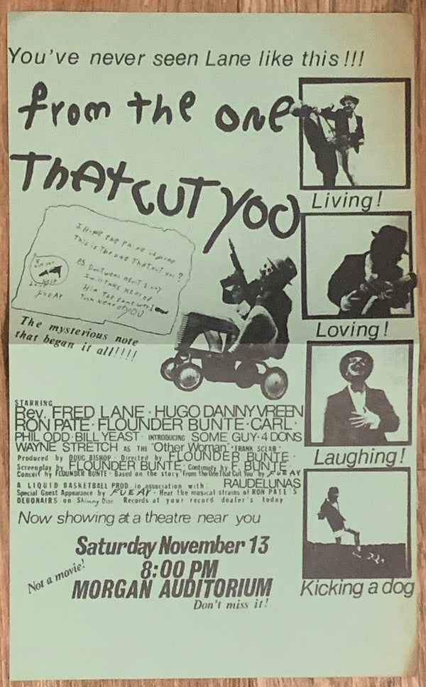 Fred Lane / Ron 'Pate's Debonairs : From The One That Cut You (LP, Album)