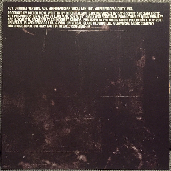 Stereo MC's : Deep Down & Dirty (12", Promo)