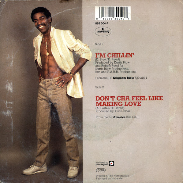 Kurtis Blow : I'm Chillin' (7", Single)