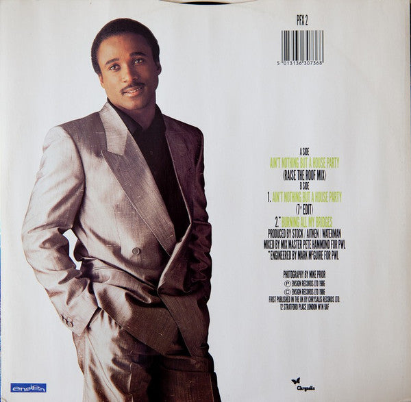 Phil Fearon : Ain't Nothing But A House Party (12")