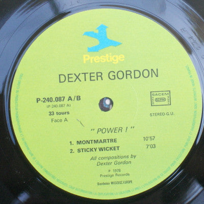 Dexter Gordon : Power! (2xLP, Comp, RM)
