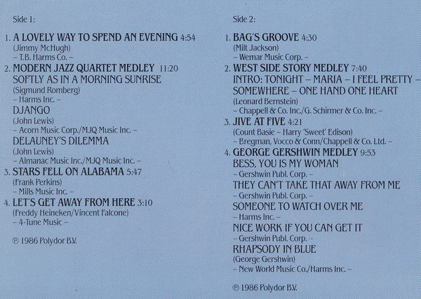 Pim Jacobs & Louis van Dijk Quintet : Fingers Unlimited (LP)