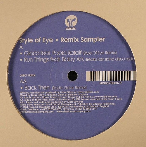 Style Of Eye : Remix Sampler (12", Smplr)