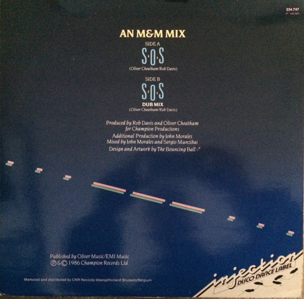 Oliver Cheatham : S.O.S. (12")