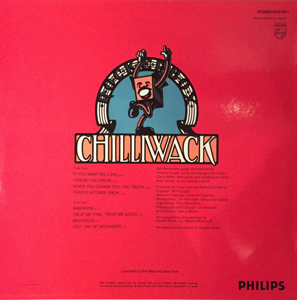 Chilliwack : Rockerbox (LP, Album)