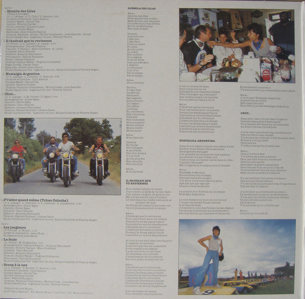 Jean-Luc Lahaye : Flagrant Délit Tendresse (LP, Album, Gat)