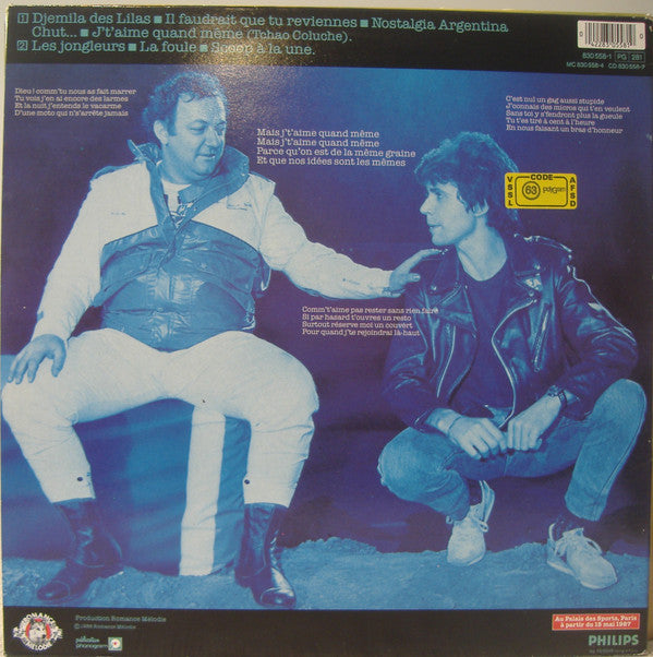 Jean-Luc Lahaye : Flagrant Délit Tendresse (LP, Album, Gat)