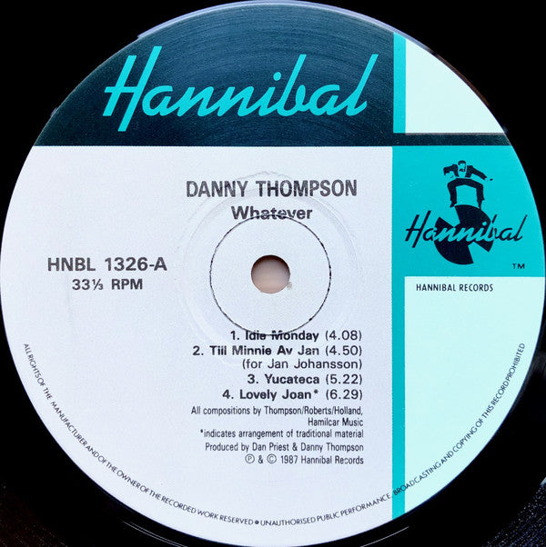Danny Thompson : Whatever (LP, Album)