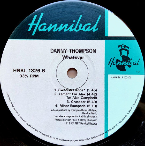 Danny Thompson : Whatever (LP, Album)
