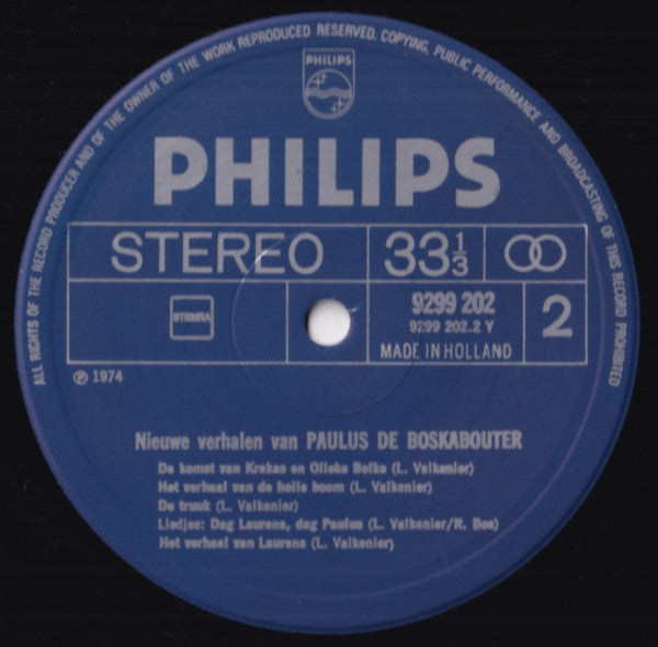 Paulus De Boskabouter : Nieuwe Verhalen Van Paulus De Boskabouter (LP, Album)