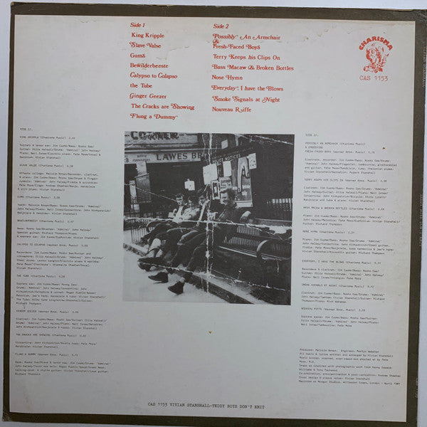 Vivian Stanshall : Teddy Boys Don't Knit (LP, Promo, TP, W/Lbl)