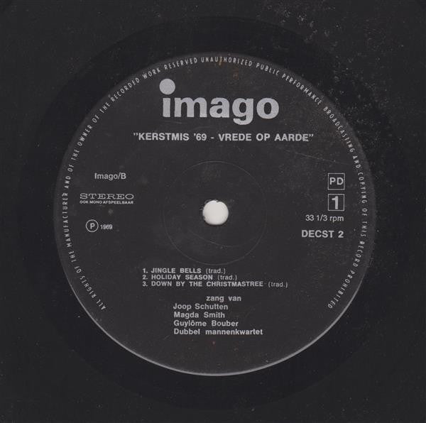 Various : Kerstmis '69 - Vrede Op Aarde (7", MiniAlbum, Mono)