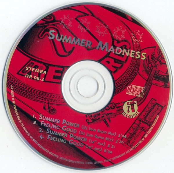 Summer Madness : Summer Power (CD, Maxi)
