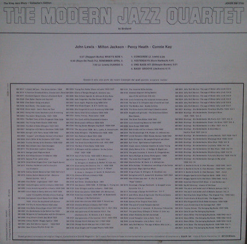 The Modern Jazz Quartet : At Birdland (LP)