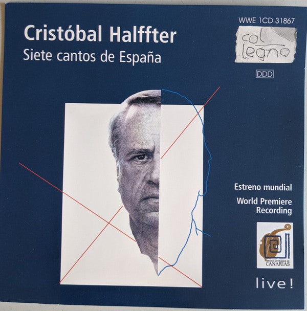 Cristóbal Halffter : Siete Cantos De España (CD, Album)