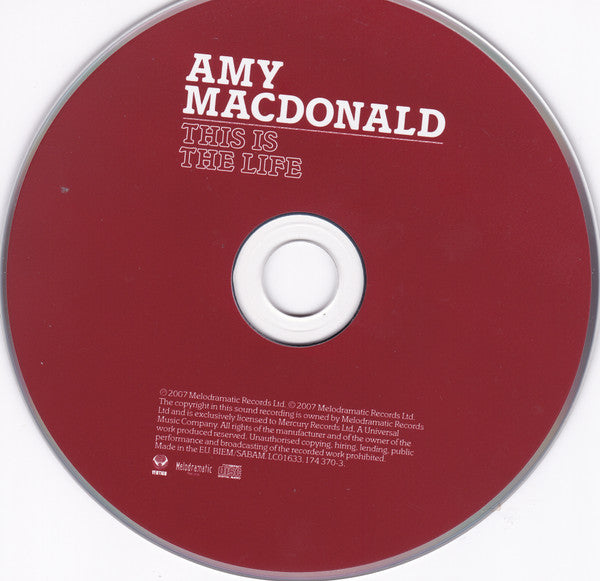 Amy MacDonald : This Is The Life + A Curious Thing (CD, Album, RE + CD, Album, RE + Comp)