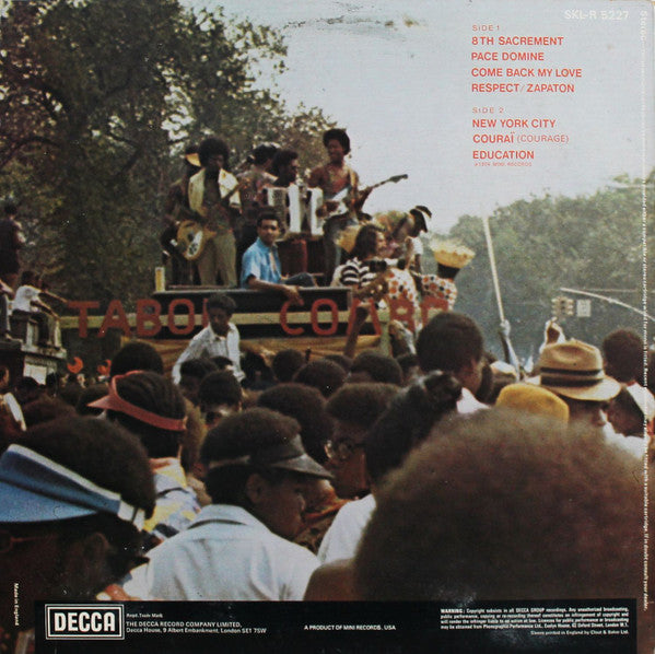 Tabou Combo De Petion Ville* : 8th Sacrement (LP, Album)