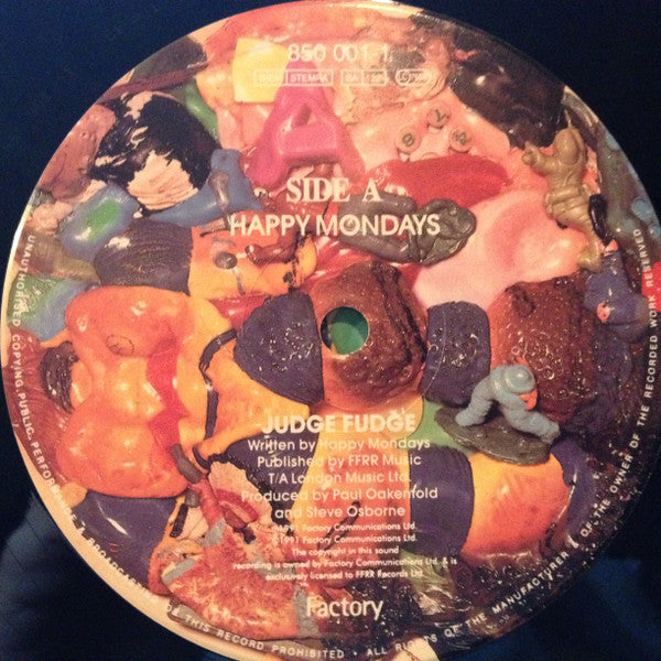 Happy Mondays : Judge Fudge (12", Single)