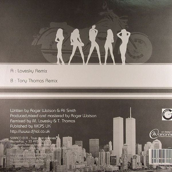 DJ Hal : East Coast Weekend Remix EP (12", EP)