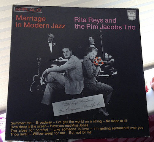 Rita Reys and The Pim Jacobs Trio : Marriage In Modern Jazz (LP, Album, RE)