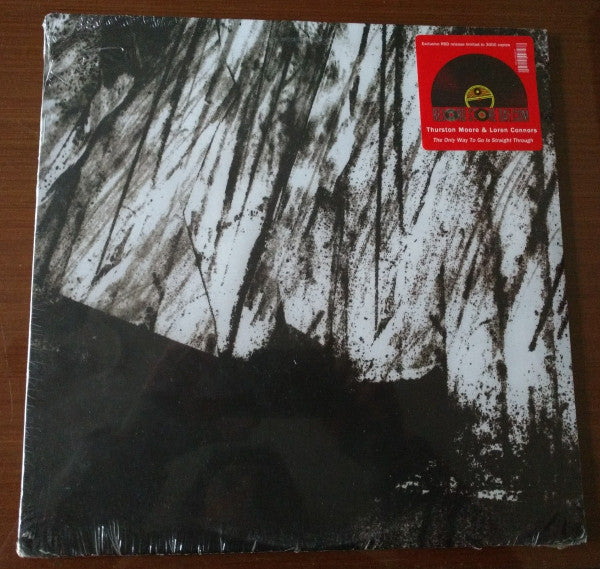 Thurston Moore & Loren Mazzacane Connors : The Only Way To Go Is Straight Through (LP, RSD, Ltd)