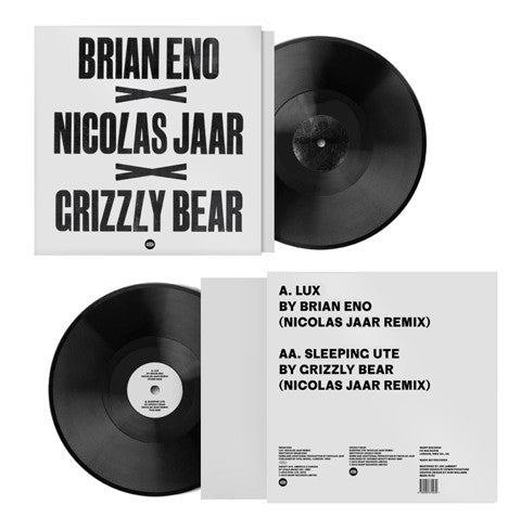 Brian Eno x Nicolas Jaar x Grizzly Bear : Brian Eno x Nicolas Jaar x Grizzly Bear  (12", RSD, Single, Ltd)
