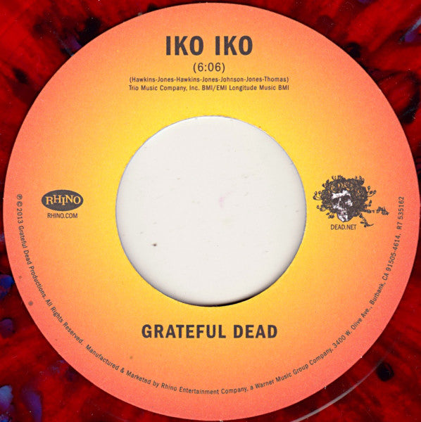 Grateful Dead* / Dr. John / The Dixie Cups : Iko Iko (7", RSD, Single, Comp, Red)