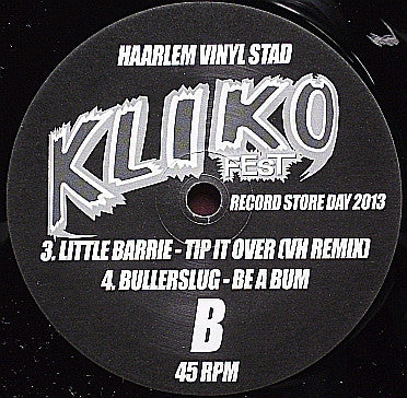 Various : Kliko Fest (7", EP, RSD, Comp)