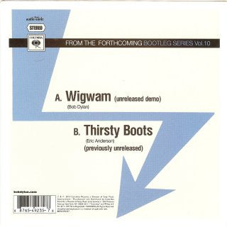 Bob Dylan : Wigwam (7", RSD)