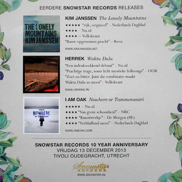 Various : Snowstar Records Compilation (CD, Comp, dig)